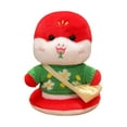 BINGLI Snake Plush Ornament, Soft Toy Snake Stuffed Animal, Mascot 2025