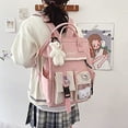 thumbnail image 1 of BINGLI Supplies For School Backpack Kawaii Accessories School Cute Toddlers Backpack Backpacks with Multiple Styles Student,Work,Daily Use, 1 of 7