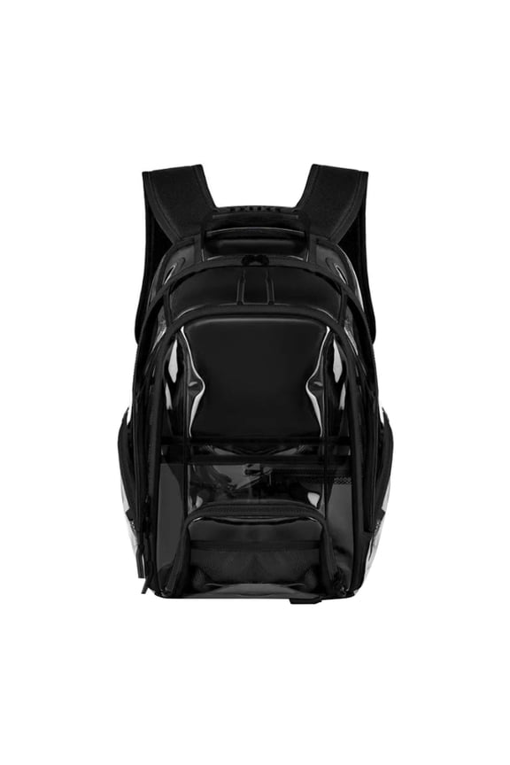 Transparent Backpack with Thickened Pvc Material, Perspective Design, Large Capacity Multi Pocket Backpack, Suitable for Concerts, Work, Travel, Festivals, Daily Commuting
