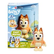 Bluey, Chat Mates Bingo, Press Bingo's Nose and Hear 10 phrases from the Show, Stands 5.5 Inch Tall, Ages 3+