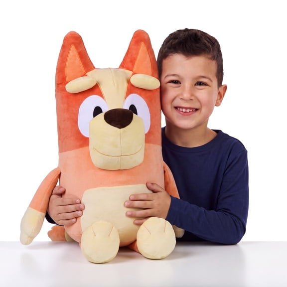 Jumbo Mega-sized Plush Bingo, 24.5" Tall, Super-Soft and Super-Sized Plush Toy Made With Deluxe Fabrics, Ages 3+