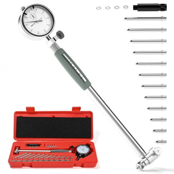 BINGOX Dial Bore Gauge Kit - Precision Cylinder Measurement Tool 2"-6" Range, 0.001" Accuracy
