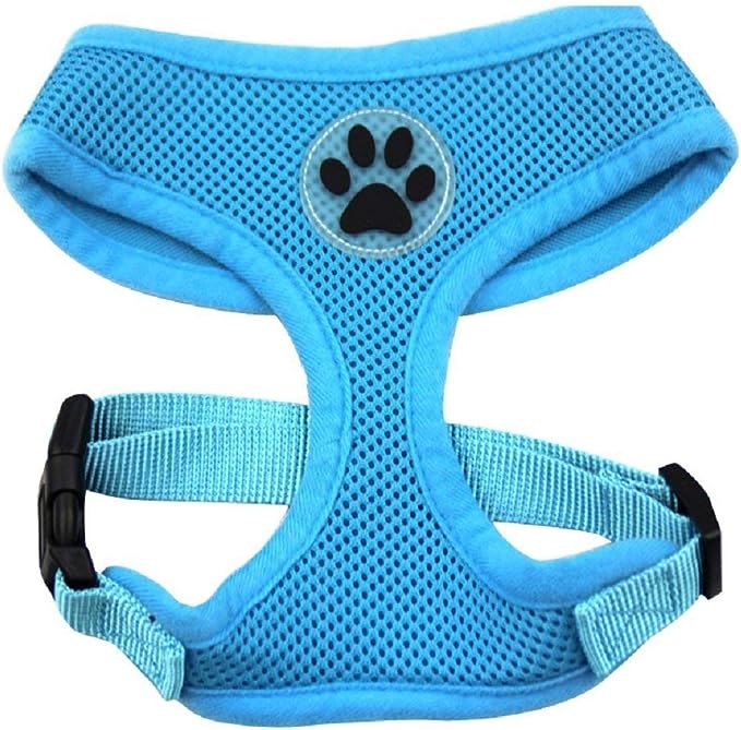 BINGPET Small Dog Harness Breathable Mesh Puppy Cat Harnesses No