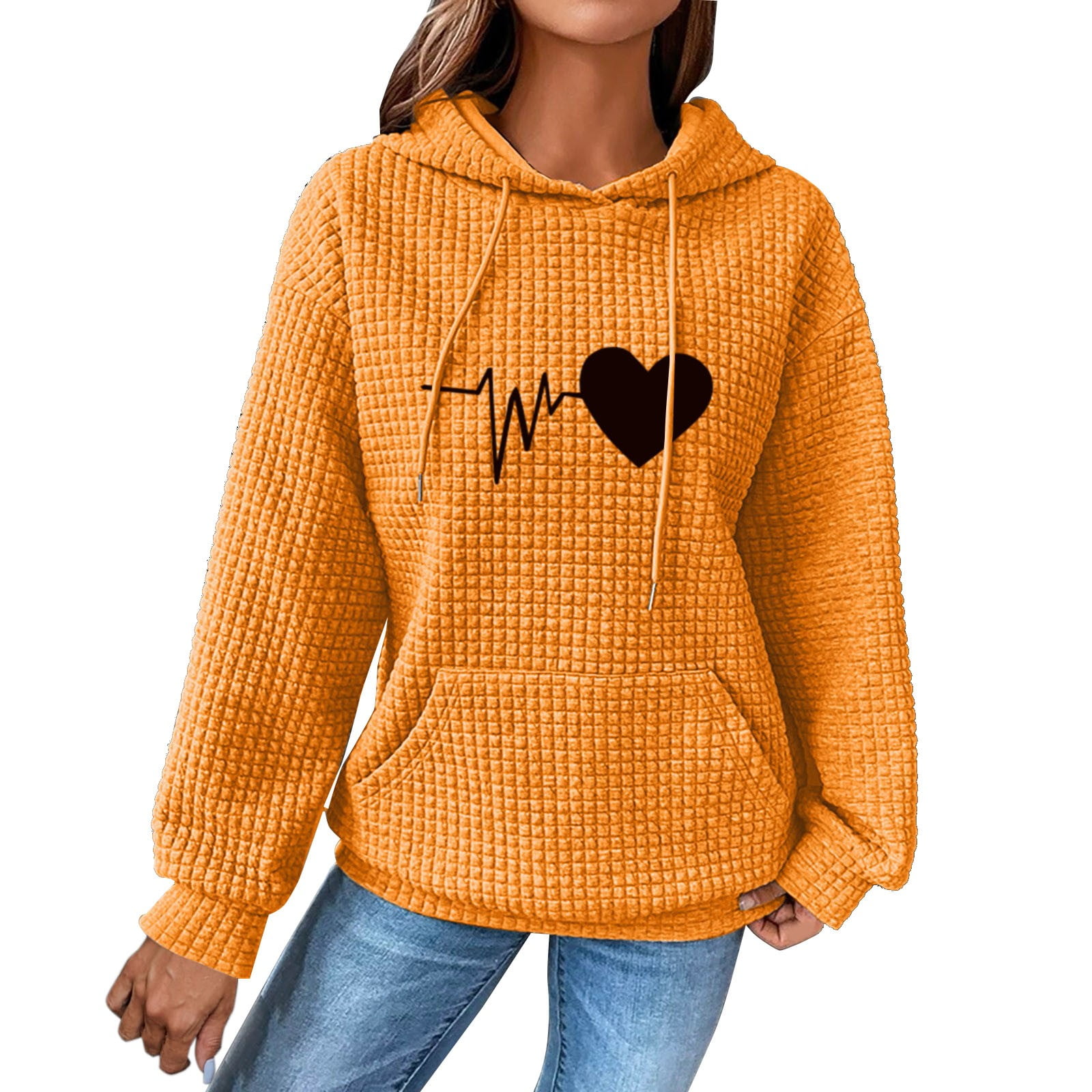 BINGRUIGS Black Zip Up Hoodie Women Women's Casual Hooded Neck