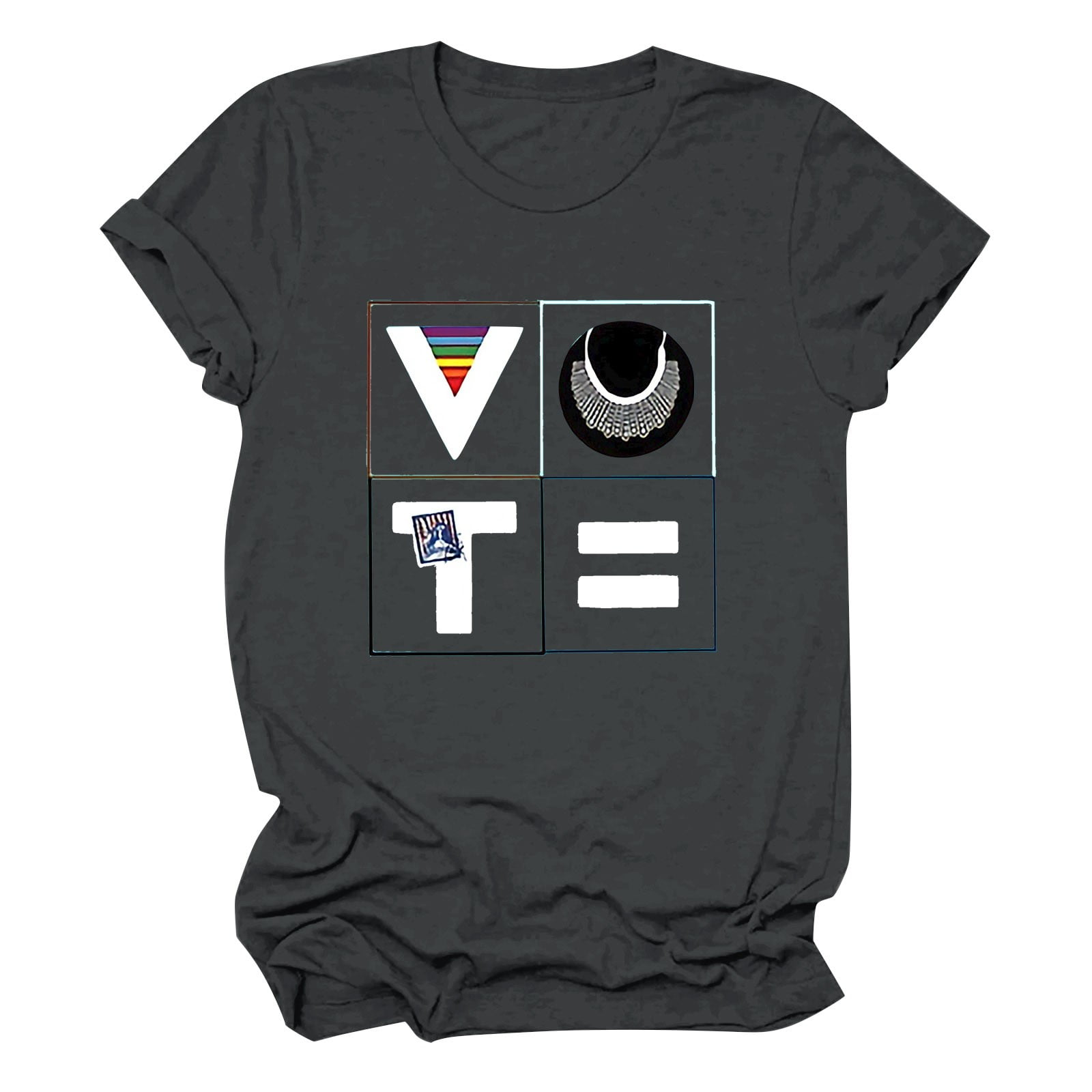 BINGRUIGS Prime Day Deals Today 2024 Electronics Oversized Black V Neck