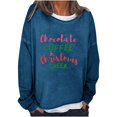 BINGRUIGS Short Sleeve Hoodies For Women Women's Crewneck Christmas