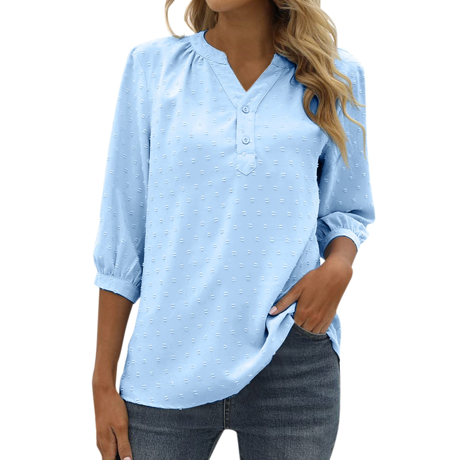 BINGRUIGS Womens Clothing Clearance Sale Loose Crop Tops Plus Size