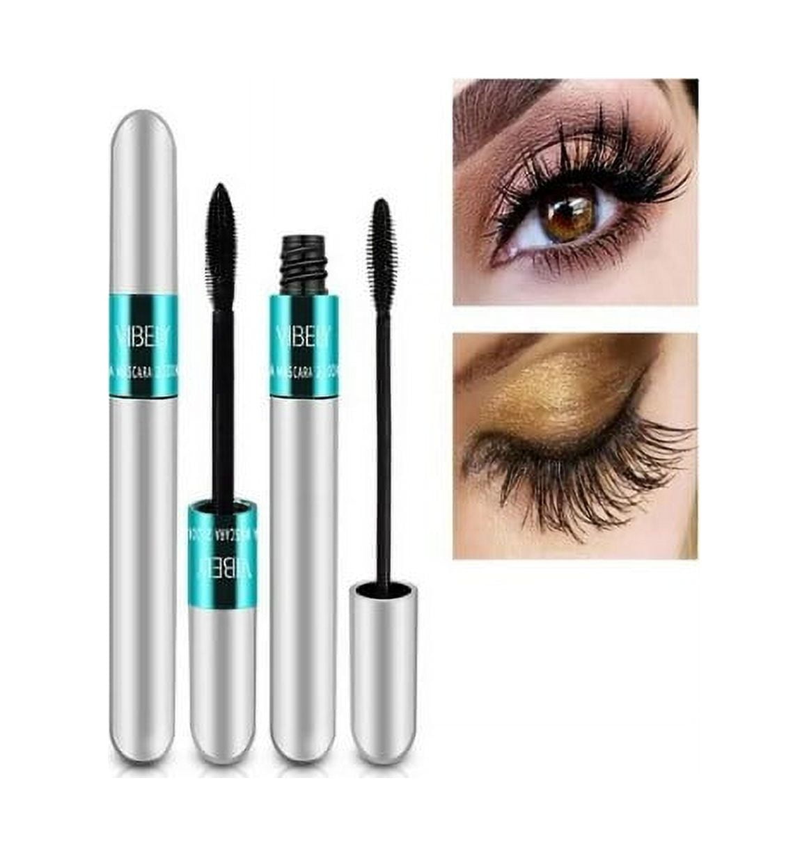 BINGTAOHU 2 in 1 Vibely Mascara 5x Longer Waterproof Lash Cosmetics ...