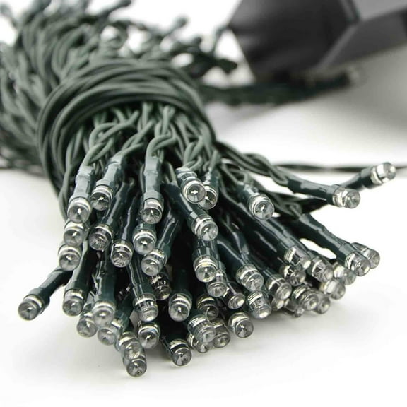 BINGTAOHU Solar Lights Outdoor Waterproof 100 LED Outdoor Solar Powered String Light Cool Christm