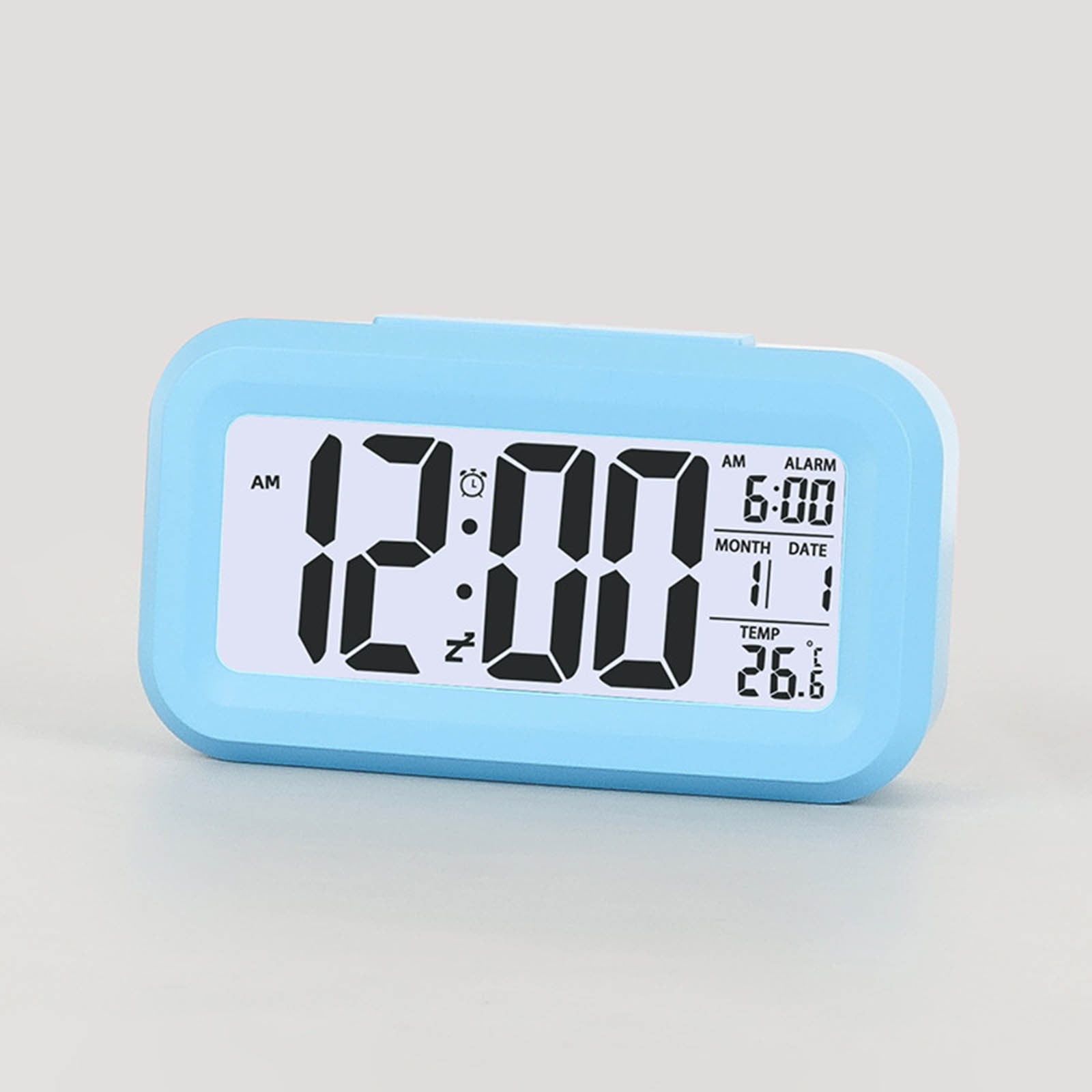 BINGTAOHU Temperature Version Smart Clock Silent Electronic Digital Clock Intelligent Night