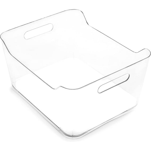 BINO Plastic Storage Bins, Large 12 Pack THE SOHO COLLECTION