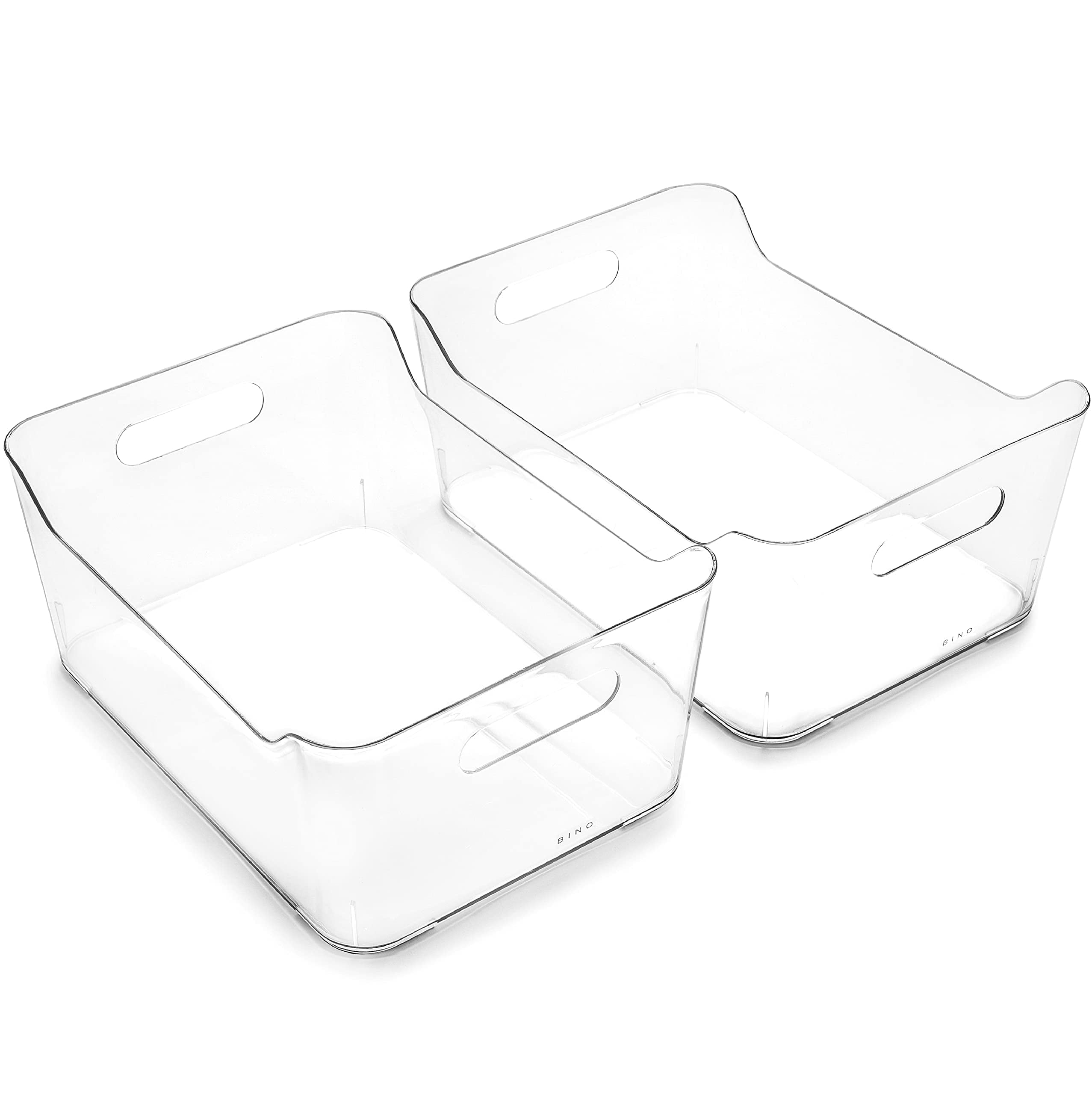 BINO The Soho Collection Plastic Organizer Bins, Multi-Use Storage ...