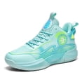 thumbnail image 1 of BINQER Men's Basketball Shoes Breathable Comfortable Lightweight Fashion Athletic Sneakers Non Slip Unisex-Adult Outdoor Sport Shoe, 1 of 5