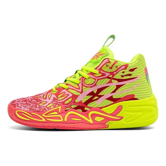 BINQER Men's Fashion Basketball Shoes Training Sports Outdoor Running Sneakers