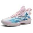 thumbnail image 1 of BINQER Unisex Fluorescent Basketball Shoes Sneakers Super Light High Top Graffiti Style Combat Basketball Boots, 1 of 7