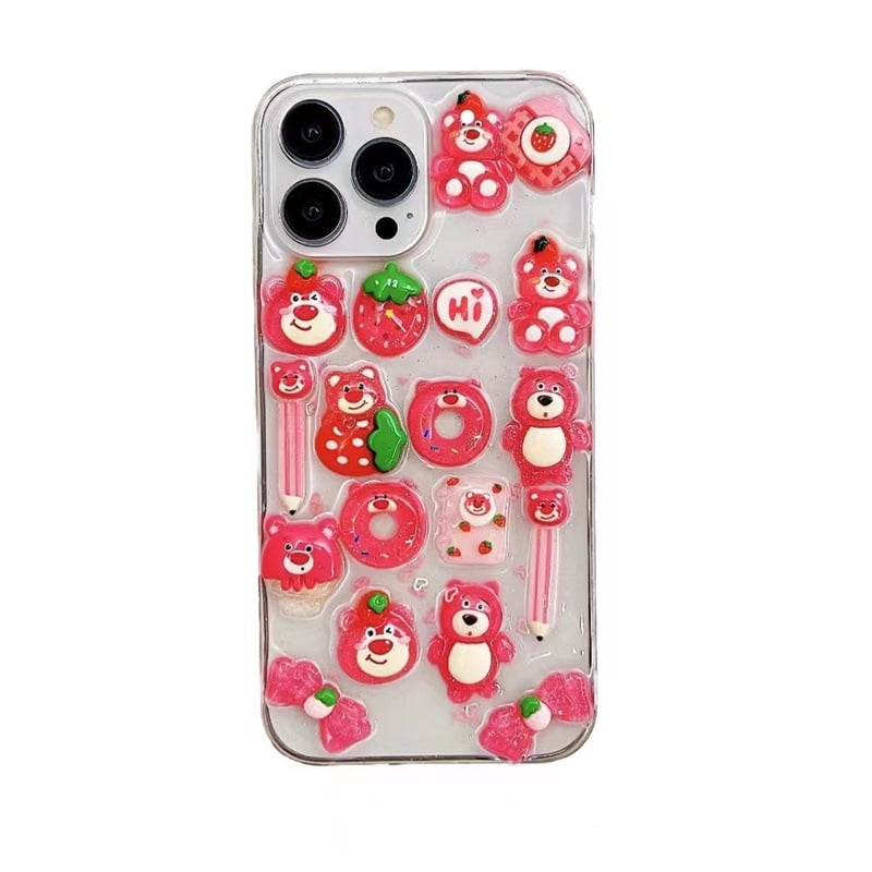 携帯電話本体 junk phone quantity 15 BINUFF-Junk-Phone-Case-3D-Pink