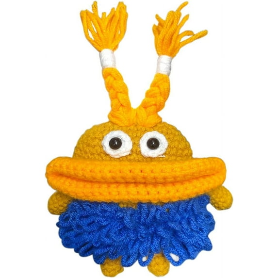 BINUFF is suitable for AirPods Pro plush protective case, cute 3D cartoon frog design, furry TPU cover, with keychain