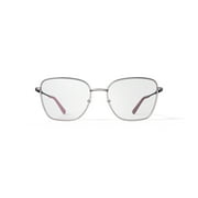 Bio Eyes Womens Hazel Square Prescription Eyeglasses with Case, Pink/Gold