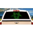 thumbnail image 1 of BIO GLOW Rear Window Graphic truck view thru vinyl decal back, 1 of 3