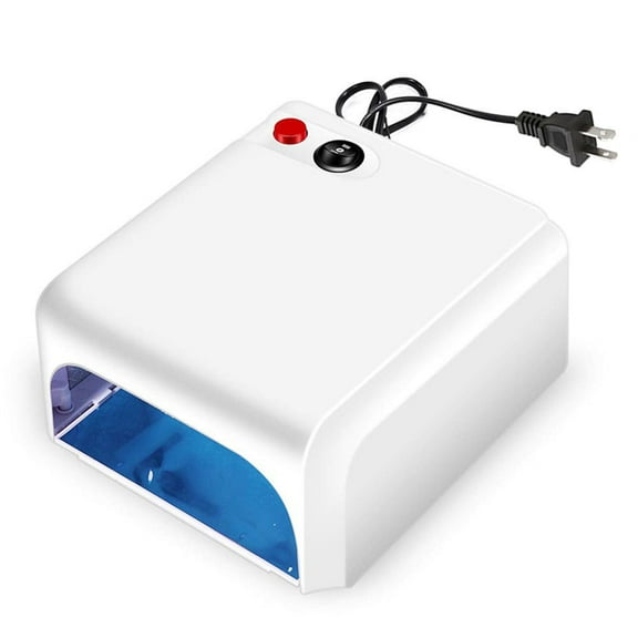 BIOAQUA 110V 36W Cure Lamp Nail Dryer & Nail Polishes Glue Art Tools Set Kit (UV LAMP)