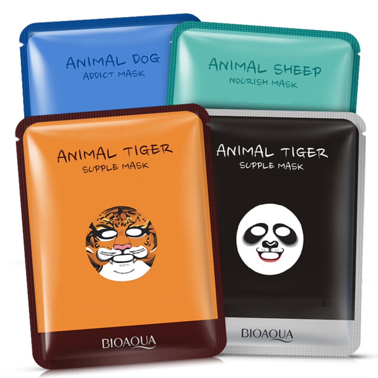 BIOAQUA Animal Face Moisturizing Mask Funny Holiday Gift Wholesale Sale