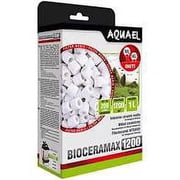 Aquael BioCeraMAX UltraPro 1200 Biological Aquarium Filter Media, Sintered Glass, Freshwater & Saltwater, 1 L / 33.8 fl oz