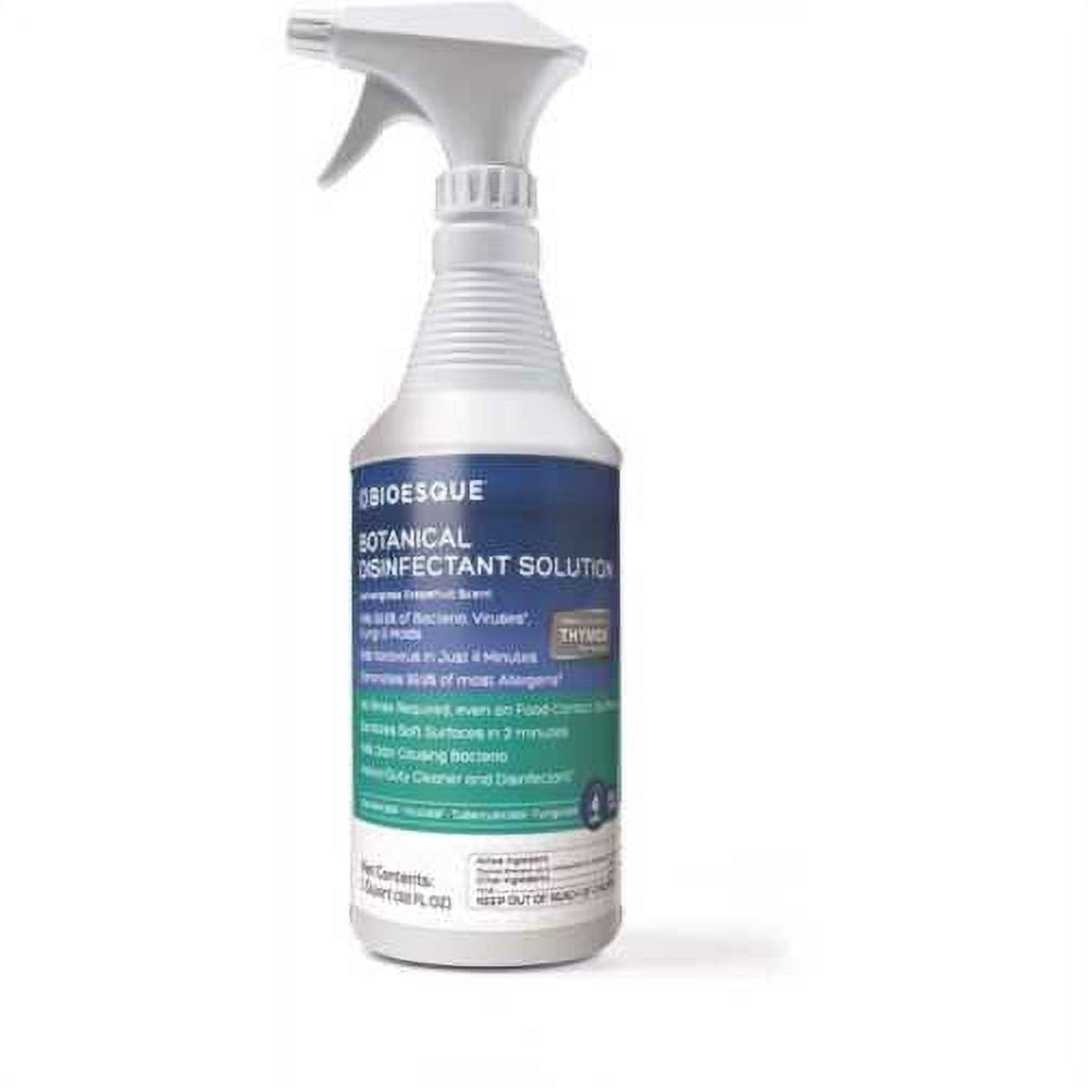 BIOESQUE Botanical Disinfectant Solution 1Quart Antibacterial Solution
