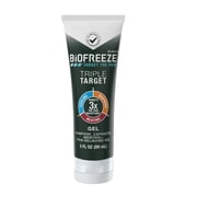 Biofreeze Triple Target Muscle & Arthritis Pain Relief Gel with Menthol, Camphor, & Capsaicin, 3 Fl Oz