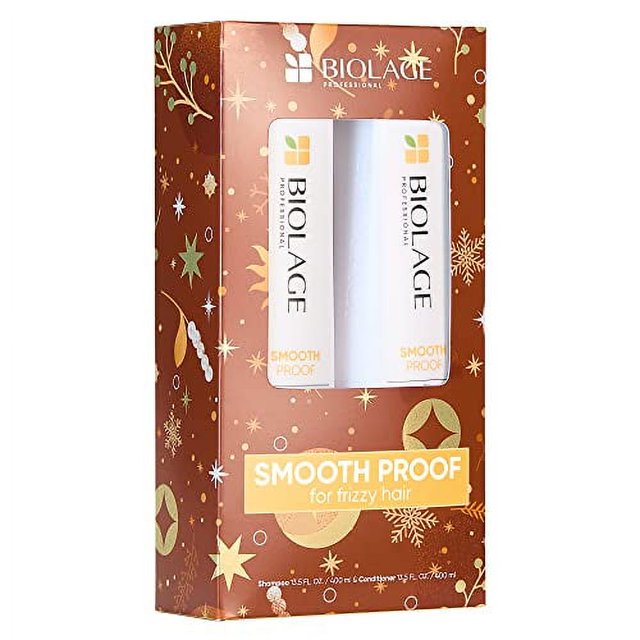 BIOLAGE Smooth Proof Shampoo & Conditioner Gift Set Smooths