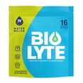 thumbnail image 1 of BIOLYTE Electrolyte Powder Packet Drink Mix for Rapid Hydration, Watermelon, 16 pack, 1 of 8