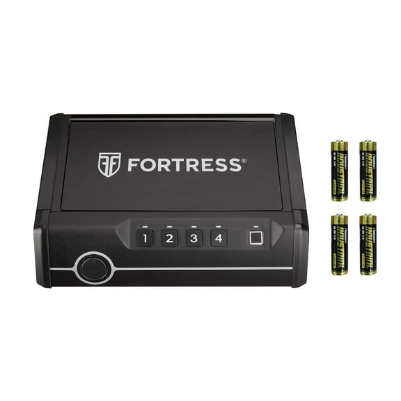 Fortress Portable Security Safe with Electronic and Biometric Lock