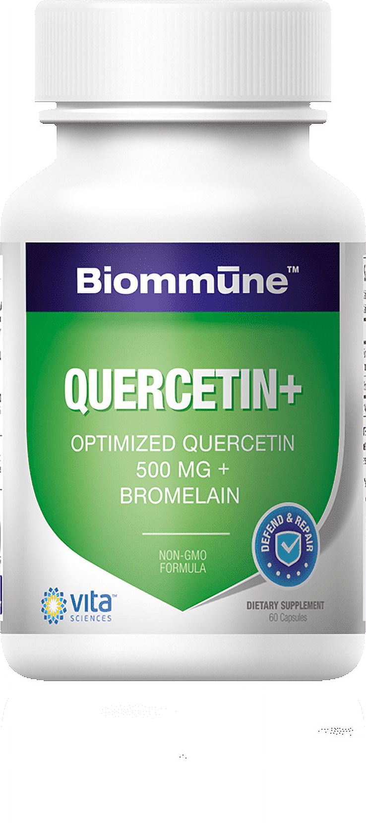 BIOMMUNE QUERCETIN + Quercetin (a zinc ionophore) and Bromelain are