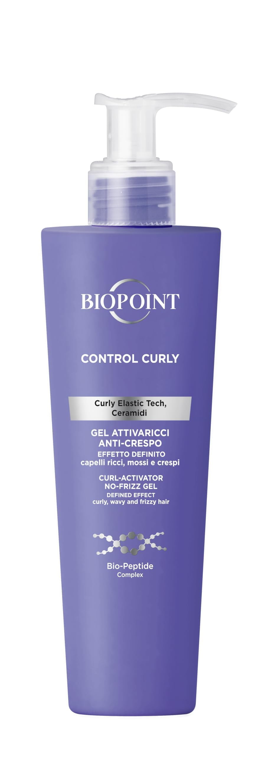 BIOPOINT Anti Frizz Curly Hair Gel - Control Curly Curl Defining Gel - Styling Gel for Curly Hair Shaping Curls - Gel Anti-crespo