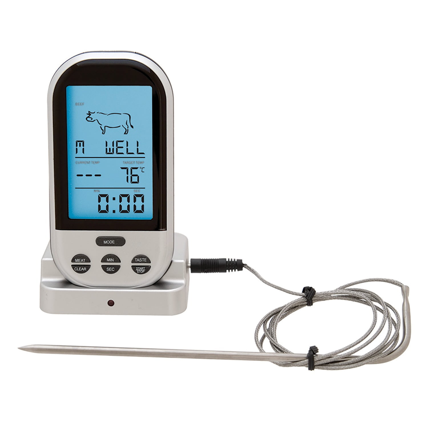 Wireless Meat Thermometer,IP67 Waterproof Meat Probe,200FT Digital Coo –  SIYOTEAM