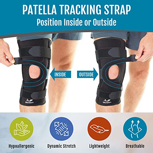 BIOSKIN Wraparound Patella Stabilizer Knee Brace for Patellofemoral