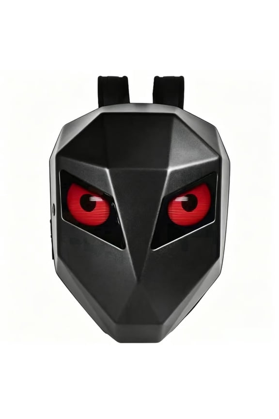 Futuristic G1 Mecha Student LED Backpack Cyberpunk Hard Shell Motorcycle Bag