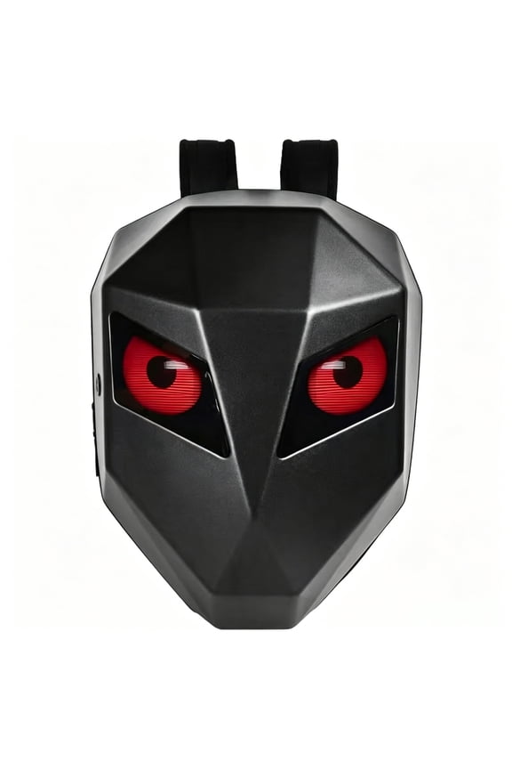 Futuristic G1 Mecha Student LED Backpack Cyberpunk Hard Shell Motorcycle Bag
