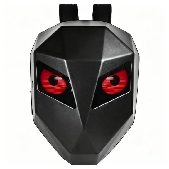 BIOSLED Futuristic G1 Mecha Student LED Backpack Cyberpunk Hard Shell Motorcycle Bag