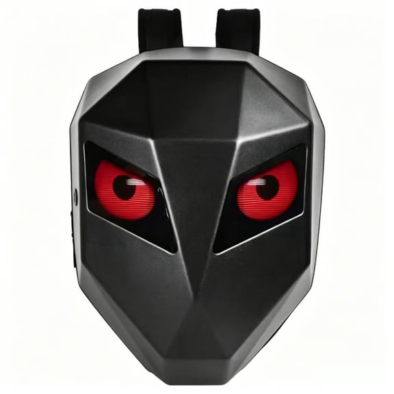 BIOSLED Futuristic G1 Mecha Student LED Backpack Cyberpunk Hard Shell Motorcycle Bag