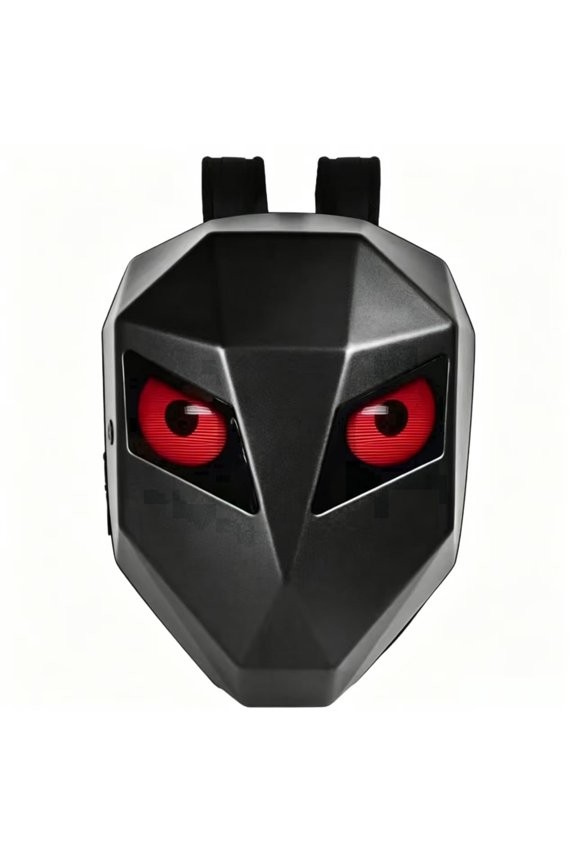 Futuristic G1 Mecha Student LED Backpack Cyberpunk Hard Shell Motorcycle Bag