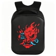 thumbnail image 1 of BIOSLED LED Motorcycle Backpack with Programmable App Screen & Wireless Remote, 1 of 7