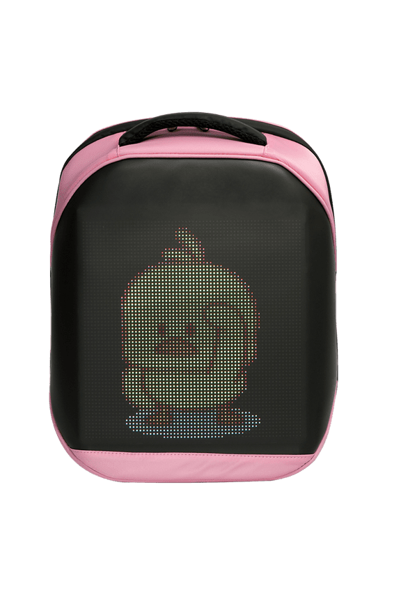 LED Motorcycle Backpack with Programmable App Screen & Wireless Remote