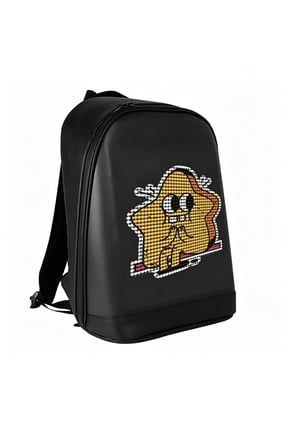 Smart LED Laptop Backpack with Programmable App Screen and Wireless Remote
