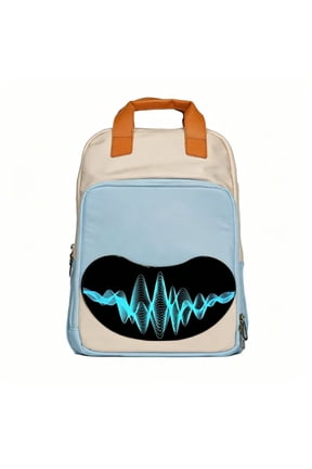 Smart LED School Backpack Bluetooth Pixel Art Trendy College bag