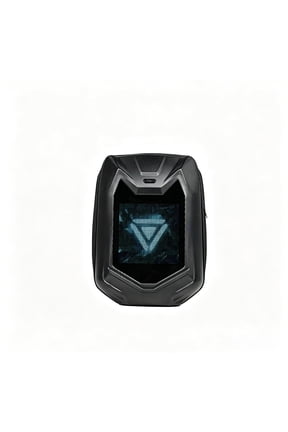 Smart Mecha Geometric Hard Shell T14 LED Backpack for Commuting and College Students