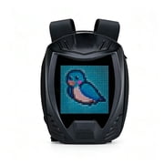 BIOSLED Smart Mecha Geometric Hard Shell T15 LED Backpack for Commuting and College Students
