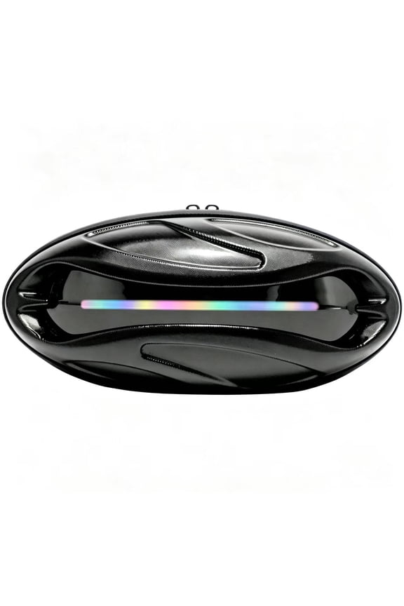 Waterproof Sling Bag Sports Crossbody Chest Pack with Smart LED Light
