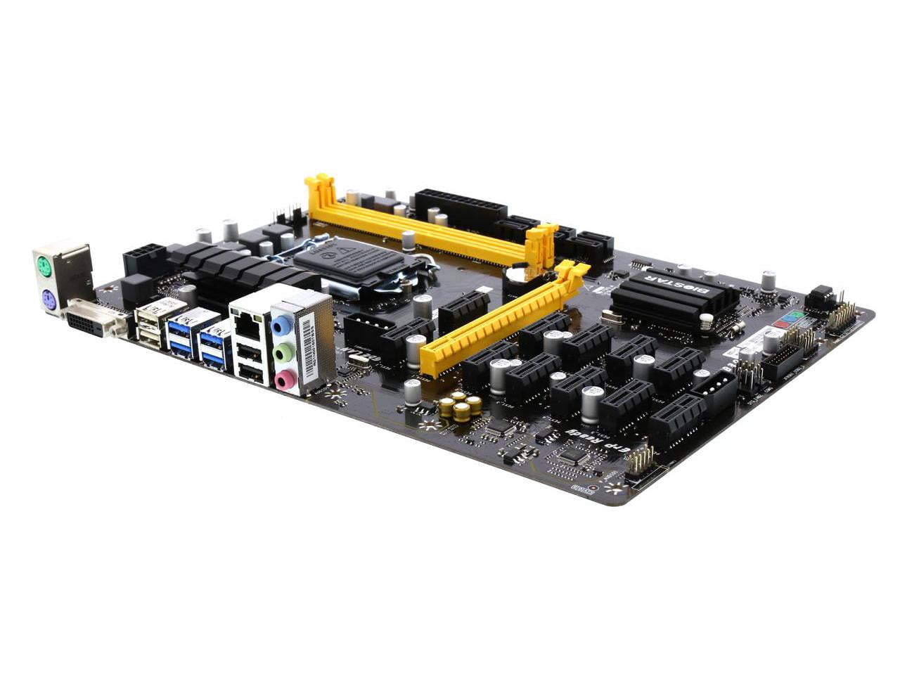 BIOSTAR TB250-BTC PRO LGA 1151 Intel B250 SATA 6Gb/s USB 3.0 ATX Intel  Motherboard