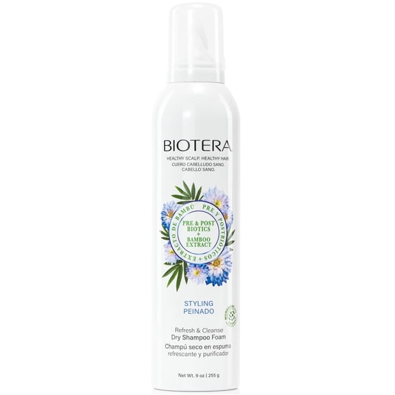 BIOTERA Refresh and Cleanse Dry Shampoo Foam