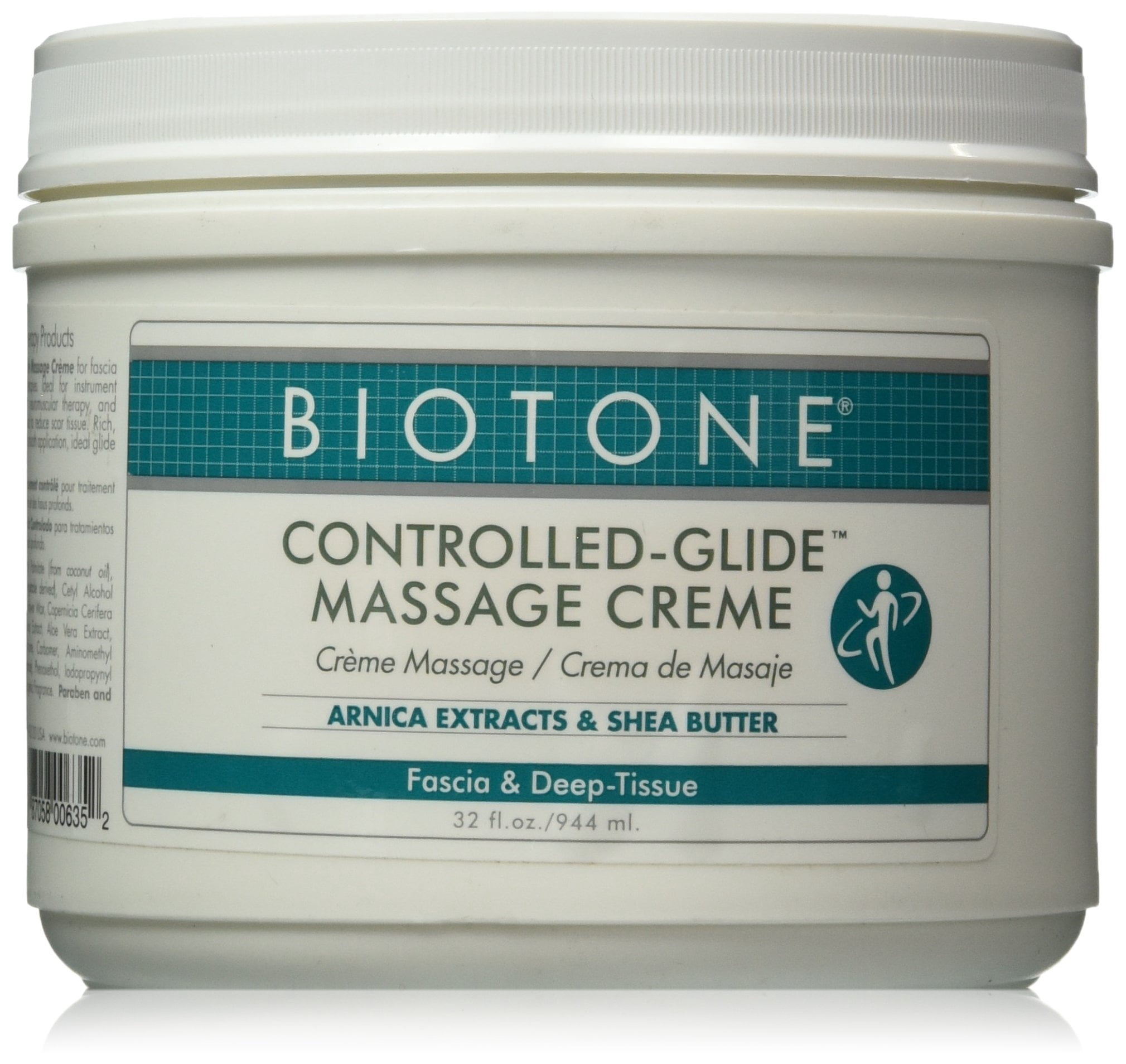 BIOTONE ControlledGlide Massage Creme (32 Ounces)